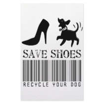Save Shoes: Recycle Your Dog stationery