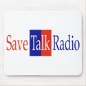Save Talk Radio Mouse Pad mousepad