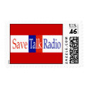Save Talk Radio Postage Stamps by mikek92349 Save Talk Radio Postage Stamps
