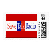 Save Talk Radio Postage Stamps by mikek92349 Save Talk Radio Postage Stamps