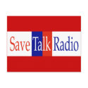 Save Talk Radio Postcard postcard