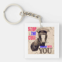 Save The Badgers Keychain