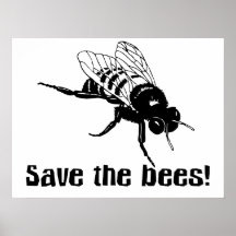 Save the Bees Poster