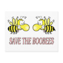 Save The Boobees postcards