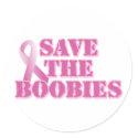 Save the Boobies stickers by bbdesignsco Save the Boobies stickers