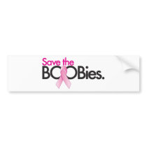 save the boobs bumper stickers