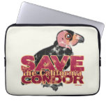 Save the California Condor Neoprene Laptop Sleeve