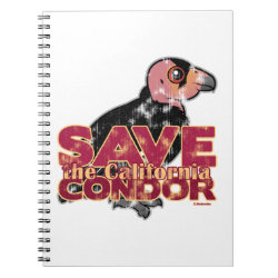 Save the California Condor Photo Notebook (6.5