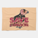 Save the California Condor Kitchen Towel