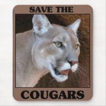 Save the Cougar mousepads