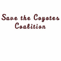 Save the Coyotes Coalition Emboridered Polo Shirt embroidered shirts