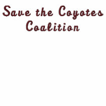 Save the Coyotes Coalition Ladies Polo Shirt embroidered shirts by TheYotesDiva Save the Coyotes Coalition Ladies Polo Shirt embroidered shirts