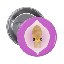 Save the Cuttlefish Pink Egg Button buttons