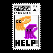 Save the Cuttlefish USA Postage Stamps stamps