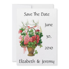 Save The Date 11i invitation