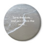 Save the date...and join us on the sand... fridge magnets