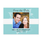 postcard - Elegant and modern Save the Date cards. Personalize with your own photo and details. Great way to announce your upcoming wedding in style.