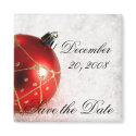 Save the Date Announcement Christmas Magnet by WeddingCentre Save the Date Announcement Christmas Magnet
