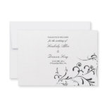 Save the Date Announcement | Floral Splash |wb invitations