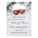Save the date announcement - winter apples