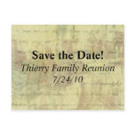 Save the Date Antique Shabby Family Reunion Post Cards