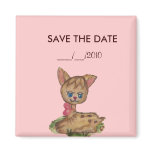 SAVE THE DATE baby Magnet
