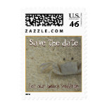 Save the Date Beach Crab in Sea Sand stamps