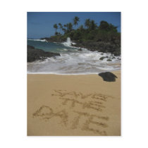 Save The Date - Beach Post Cards