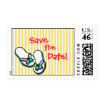 Save the Date Beach Stamps
