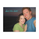Save the date!, beach wedding postcards