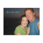 Save the date!, beach wedding postcards