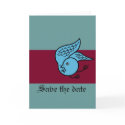 Save the date bluebird cards