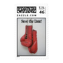 Save the Date! Boxing Gloves Book of Stamps