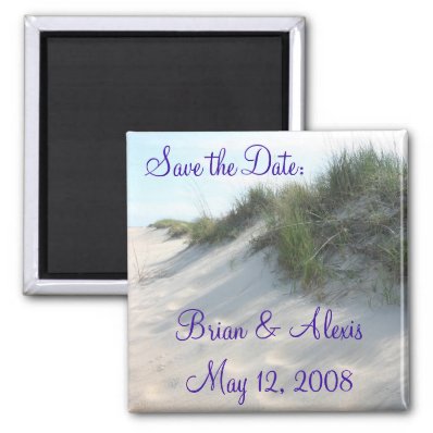 Save the Date:, Brian & AlexisMay 12, 2008 Magnets