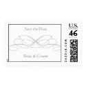 Save the Date, Bride & Groom postage by frugalbride Save the Date, Bride & Groom postage