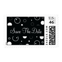 Save The Date Bubbles Postage postage