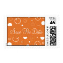 Save The Date Bubbles Postage postage