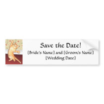 Save the Date! Bumper Sticker