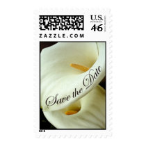 Save The Date * Calla Lily postage