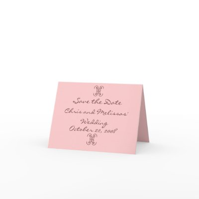 Save the Date Card
