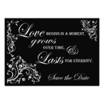 Save the Date Card Announcement