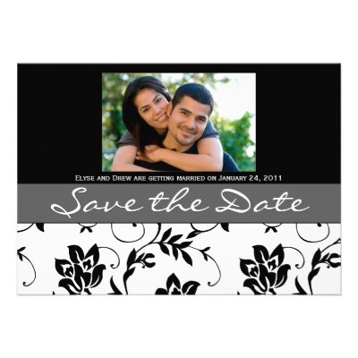 Save the Date Card Custom Announcements