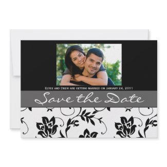 Save the Date Card invitation