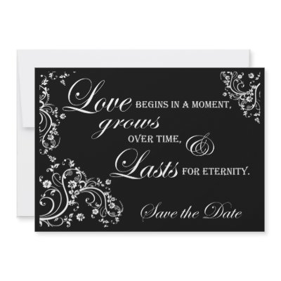 Save the Date Card invitations