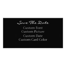 Save The Date Cards (Your Design) Customized Photo Card