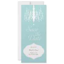 Save the Date Chandelier Vertical Card invitations by charmingink Save the Date Chandelier Vertical Card invitations