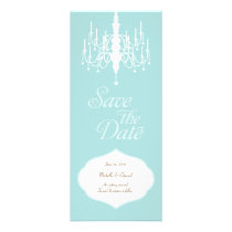 Save the Date Chandelier Vertical Card invitations