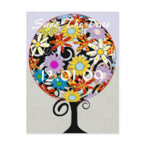 Save The Date - Circle of Love Tree postcards