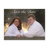 Save the Date color pic postcards by chase29153 Save the Date color pic postcards