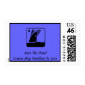 Save The Date! Cruise Ship Wedding In 2010 postage